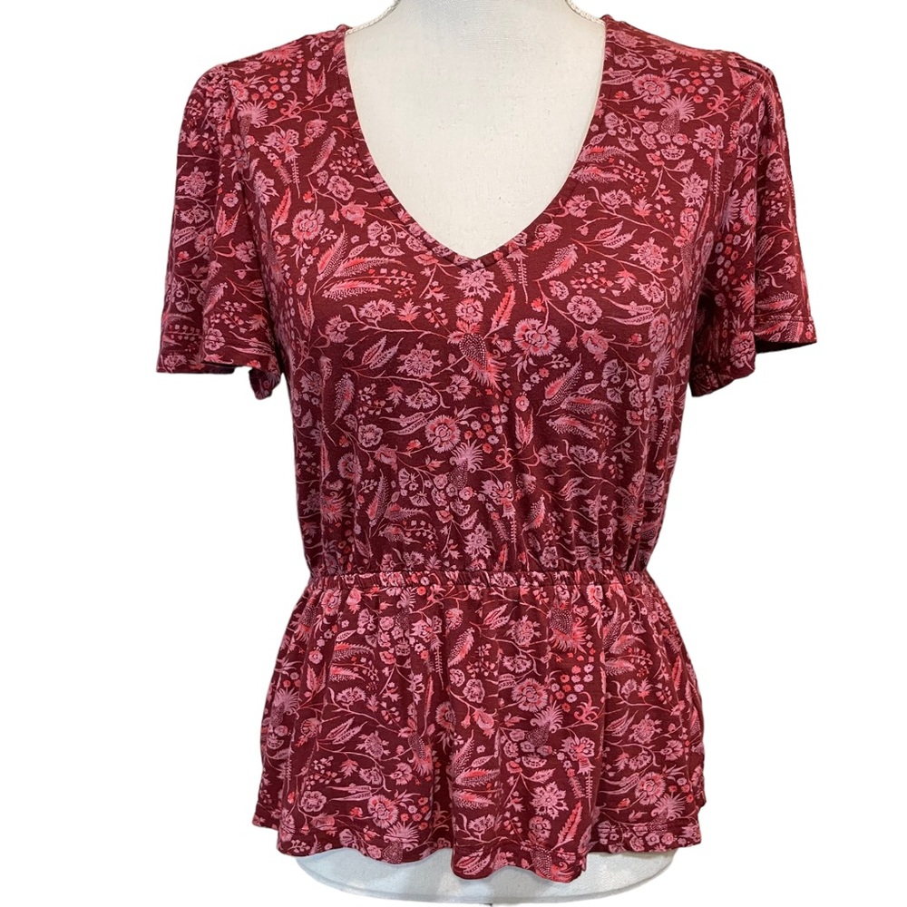 Lucky Brand Peasant Blouse.  Size M